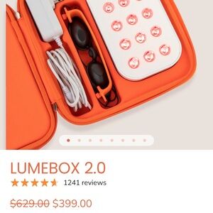 Lumebox 2.0 Light Therapy Device